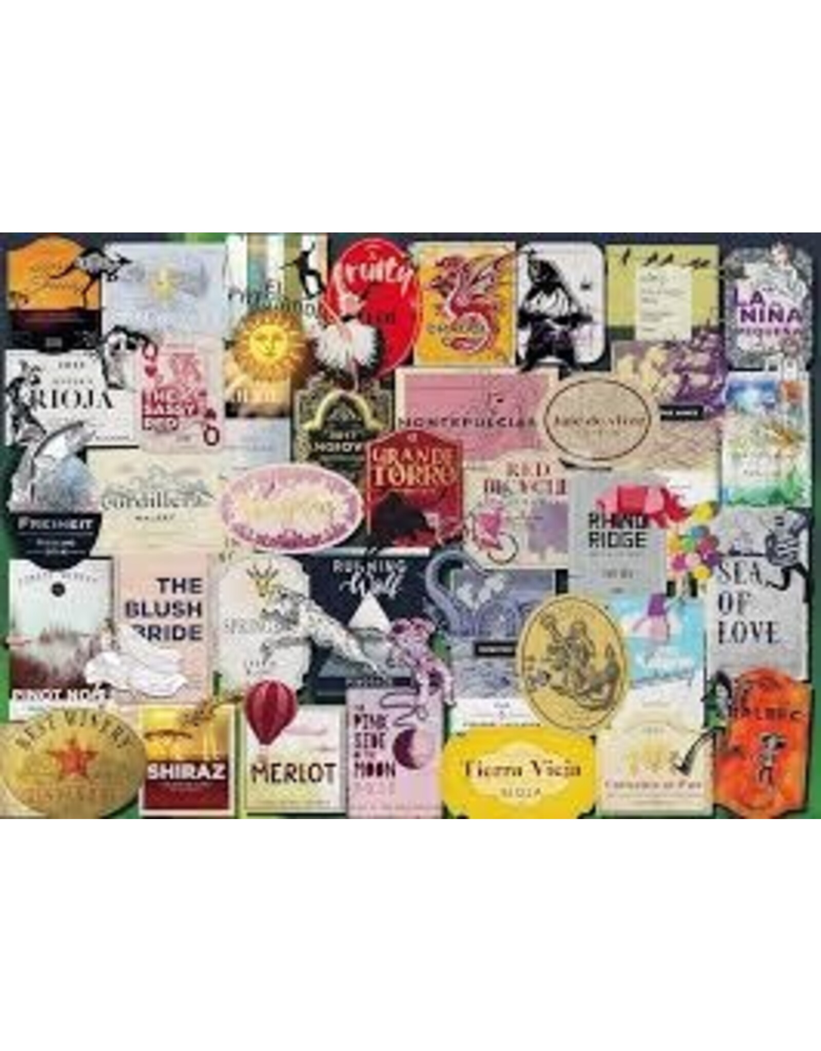 Wine Labels 1000 pc Puzzle