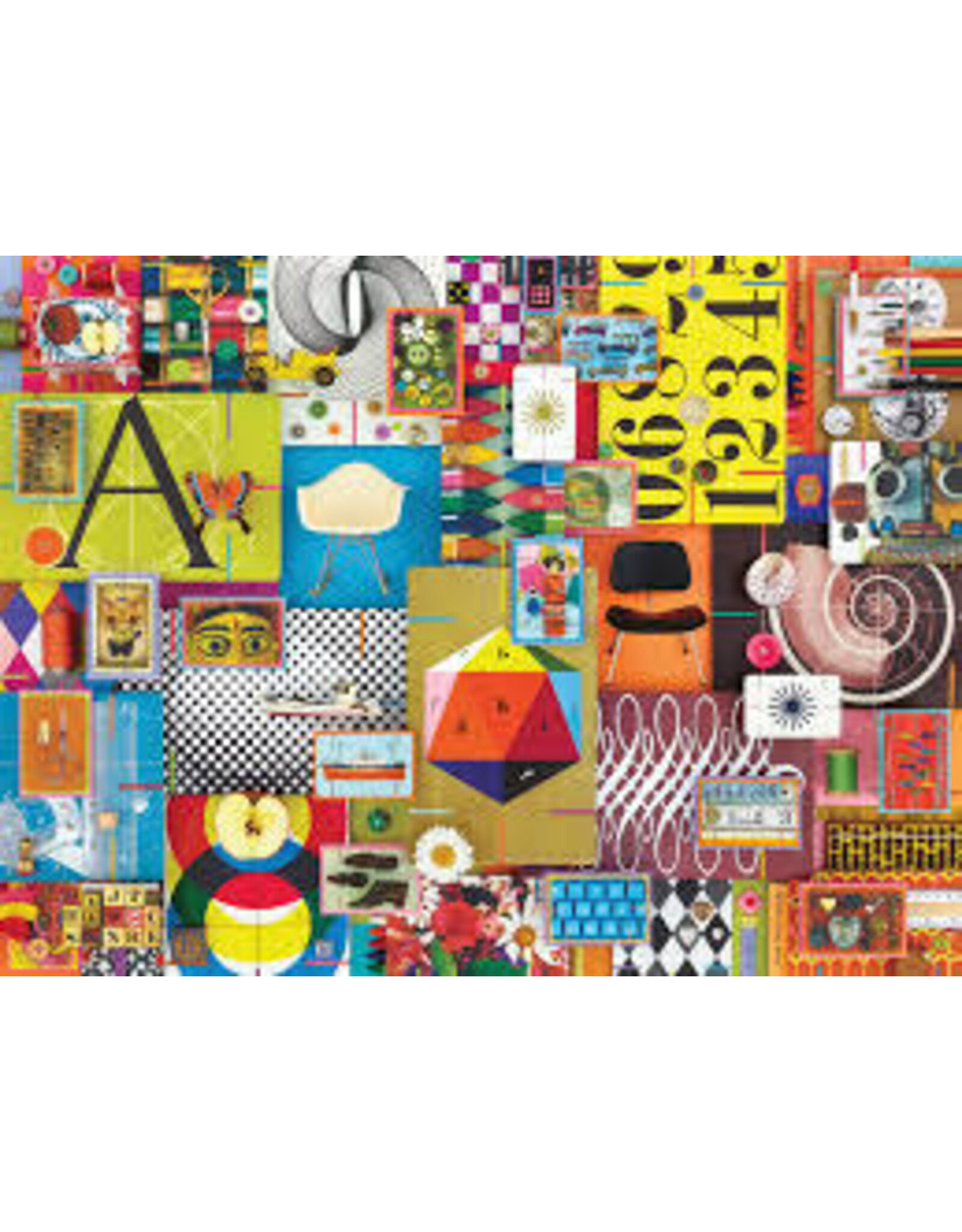 Eames House of CardsTM 1500 pc Puzzle