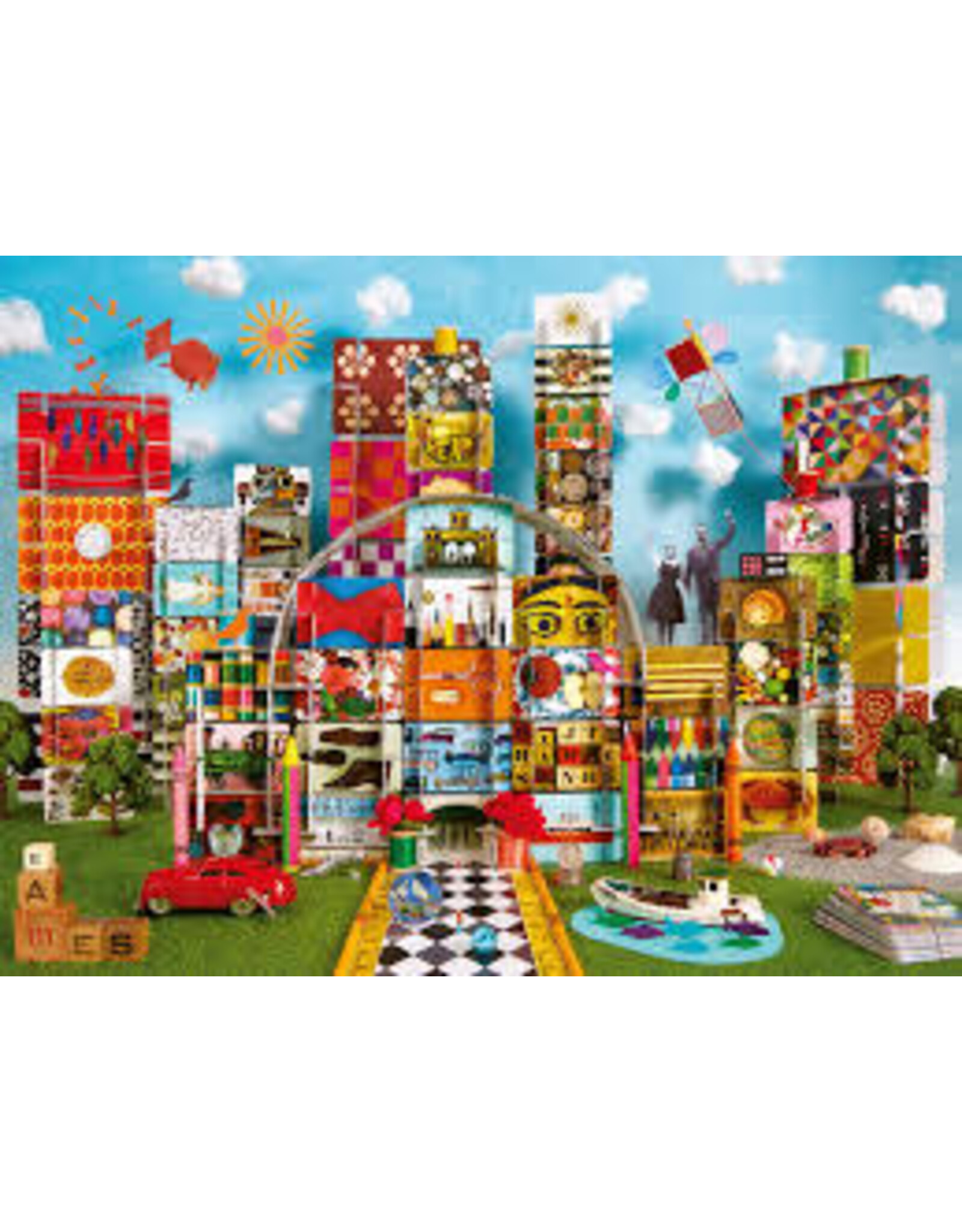 Eames House of Cards Fantasy1500pc Puzzle