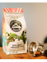 LEAPING FROG FROG Organic Coffee Beans Dark 340g