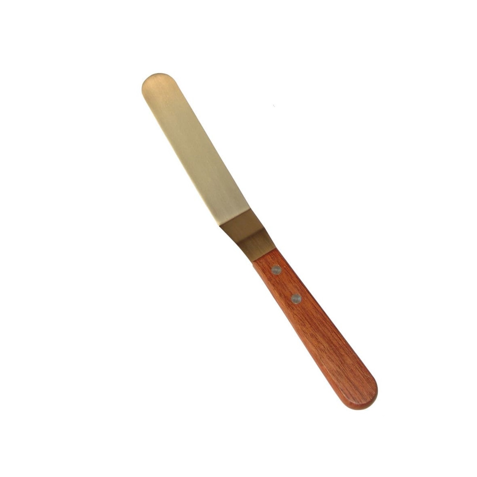 BROWNE BROWNE Wood Handle Offset Spatula 6''