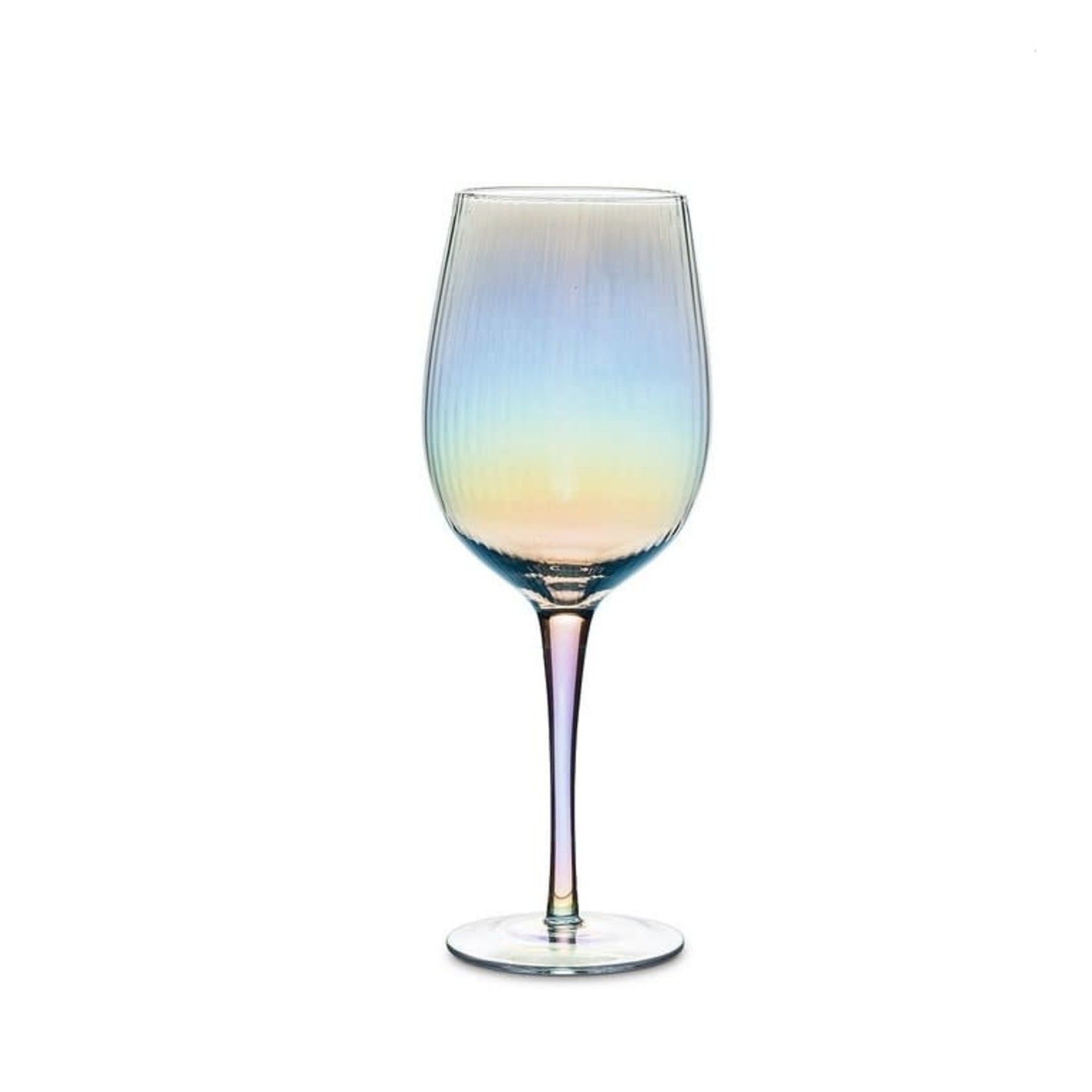 ABBOTT ABBOTT Small Wine Glass 9" - Lustre Optic DNR
