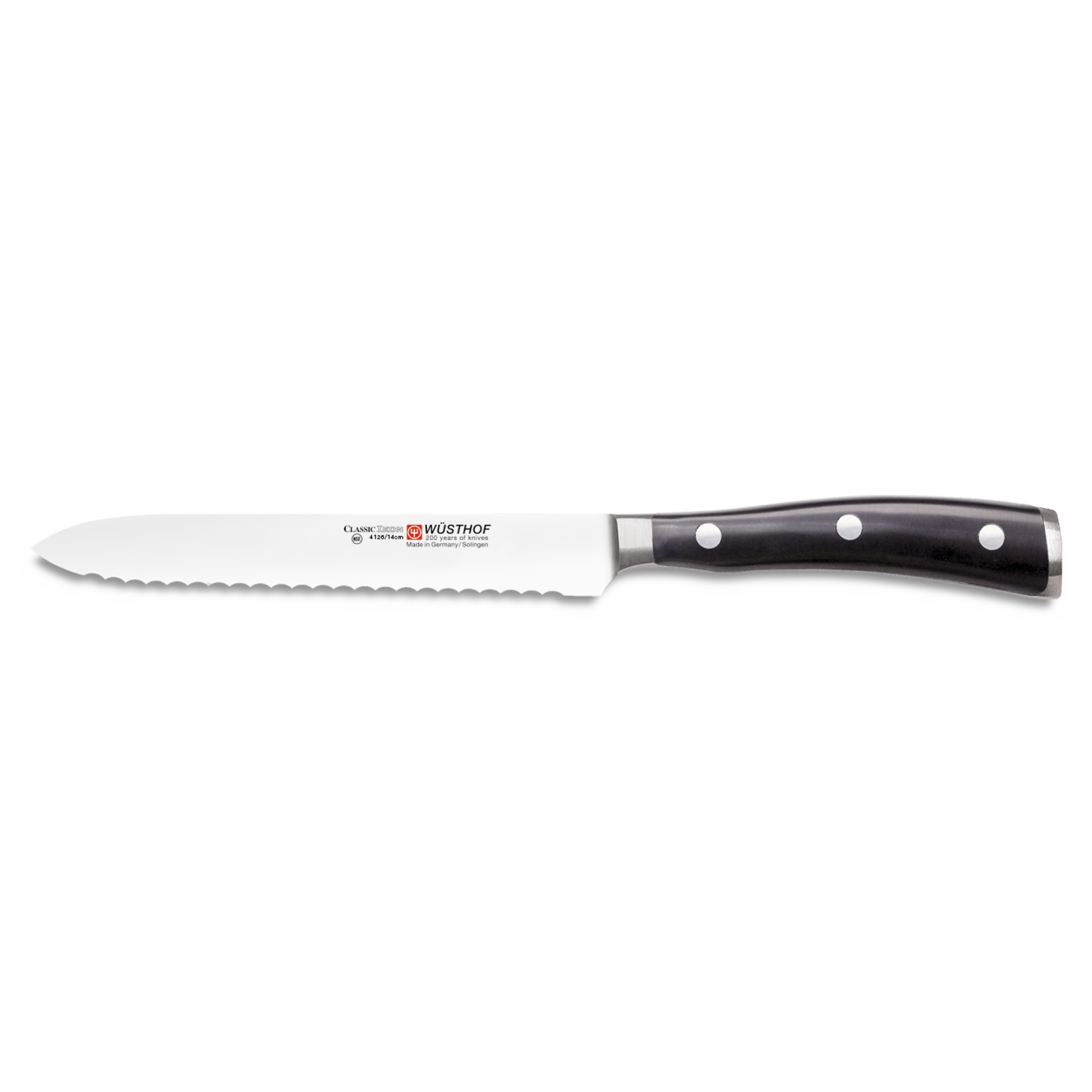 WUSTHOF WUSTHOF Classic Ikon Serrated Utility Knife 5"