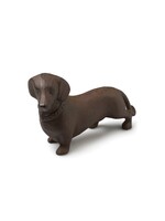 ABBOTT ABBOTT Dachshund Figurine - Brown