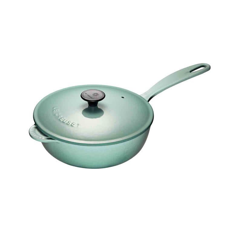 LE CREUSET Saucier Pan 2L Sage Kitchen Therapy