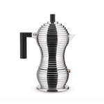 ALESSI ALESSI Pulcina Espresso Maker 6 Cup - Black