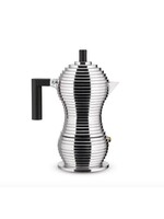 ALESSI ALESSI Pulcina Espresso Maker 6 Cup - Black