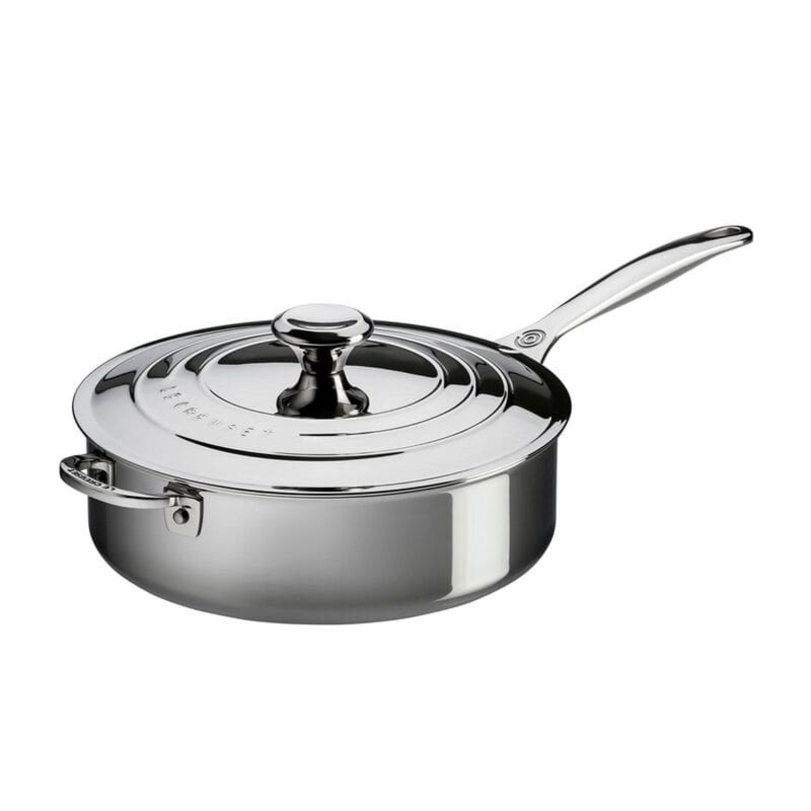LE CREUSET LE CREUSET Stainless Saute Pan with Helper Handle 4.3L