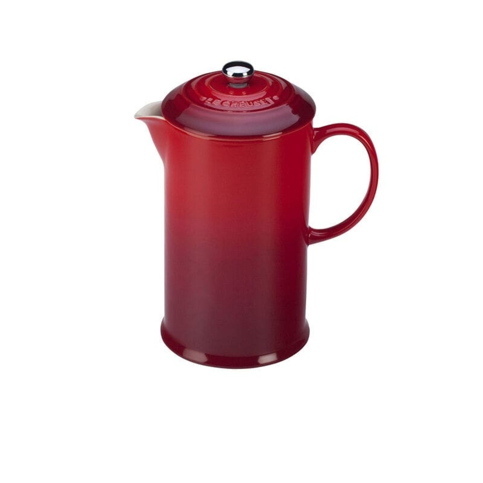 LE CREUSET Classic French Press 0.8L - Cherry - Kitchen Therapy