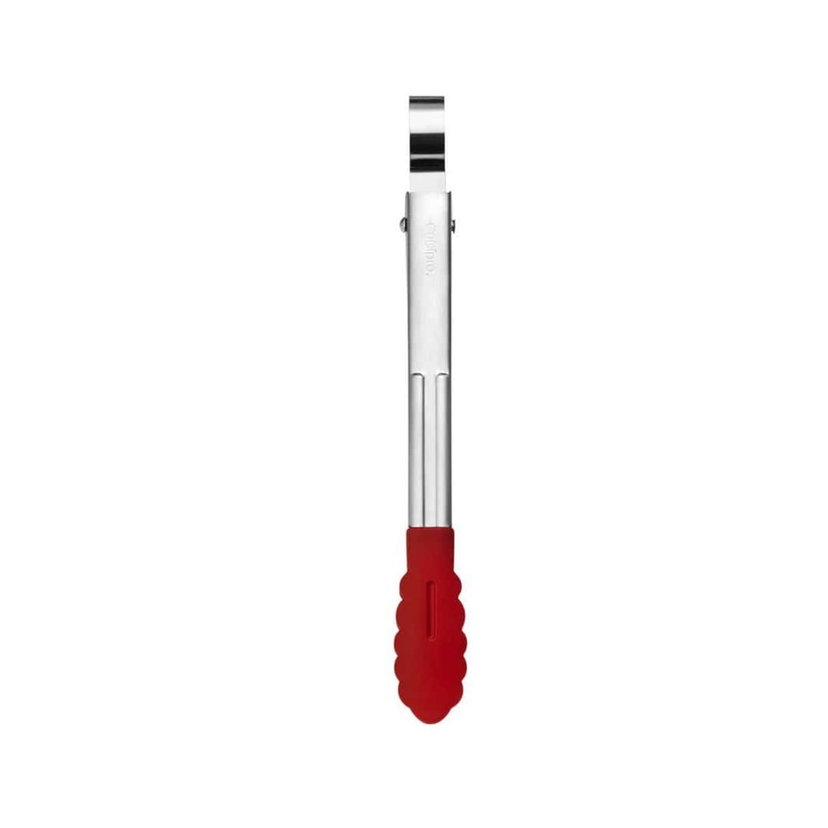 CUISIPRO CUISIPRO Piccolo Silicone Mini Tongs 7'' - Red