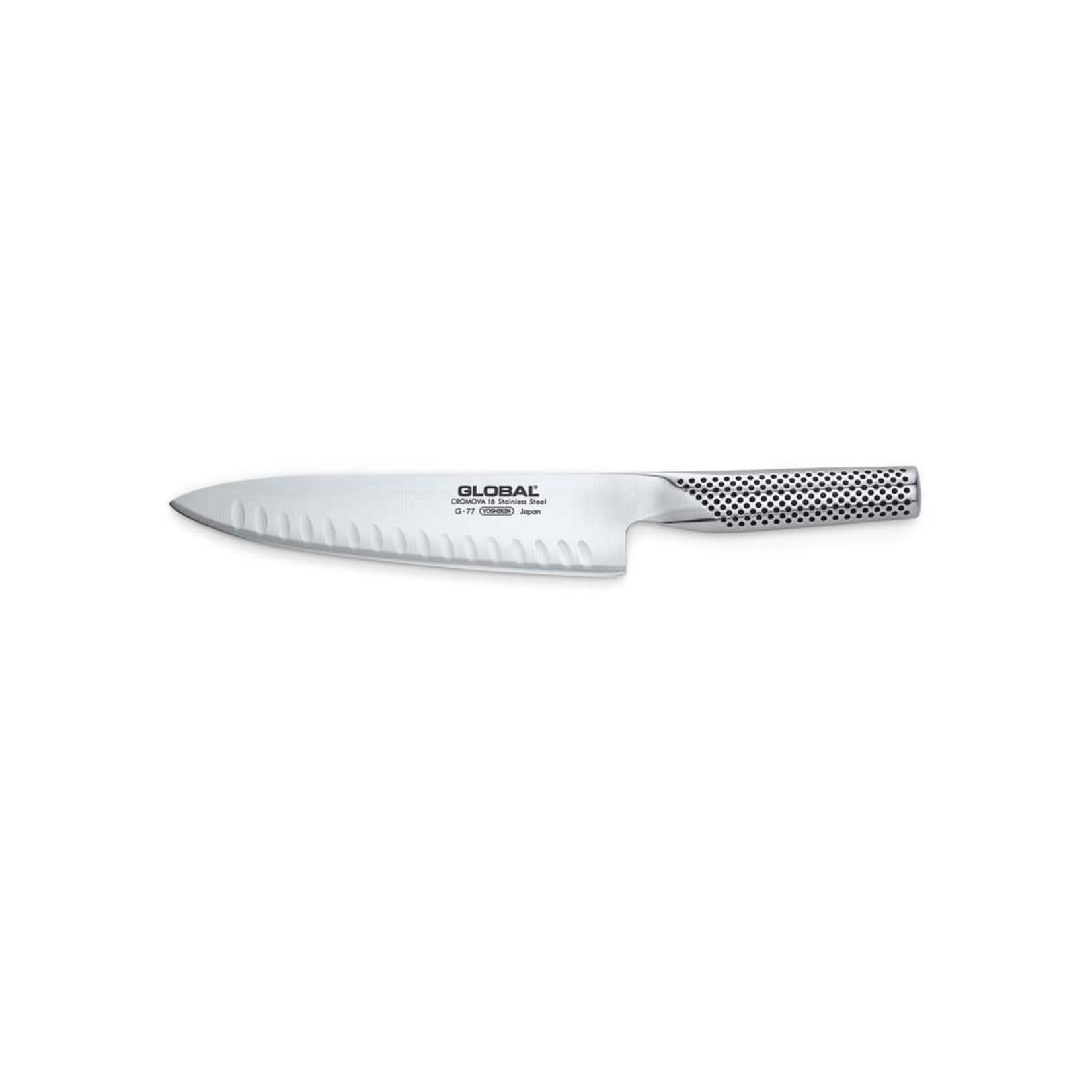 GLOBAL GLOBAL Fluted Chef Knife G77 20cm
