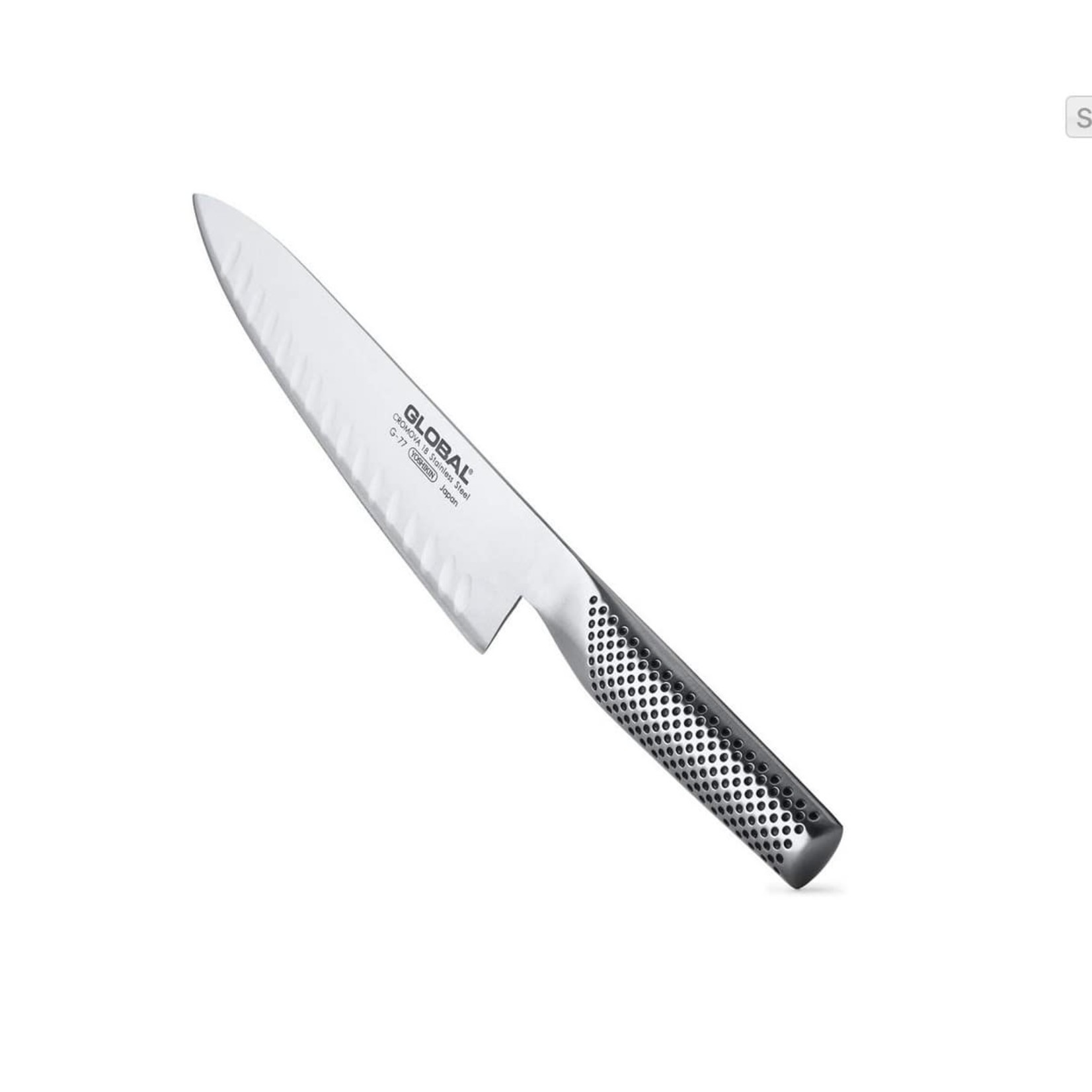GLOBAL GLOBAL Fluted Chef Knife G77 20cm