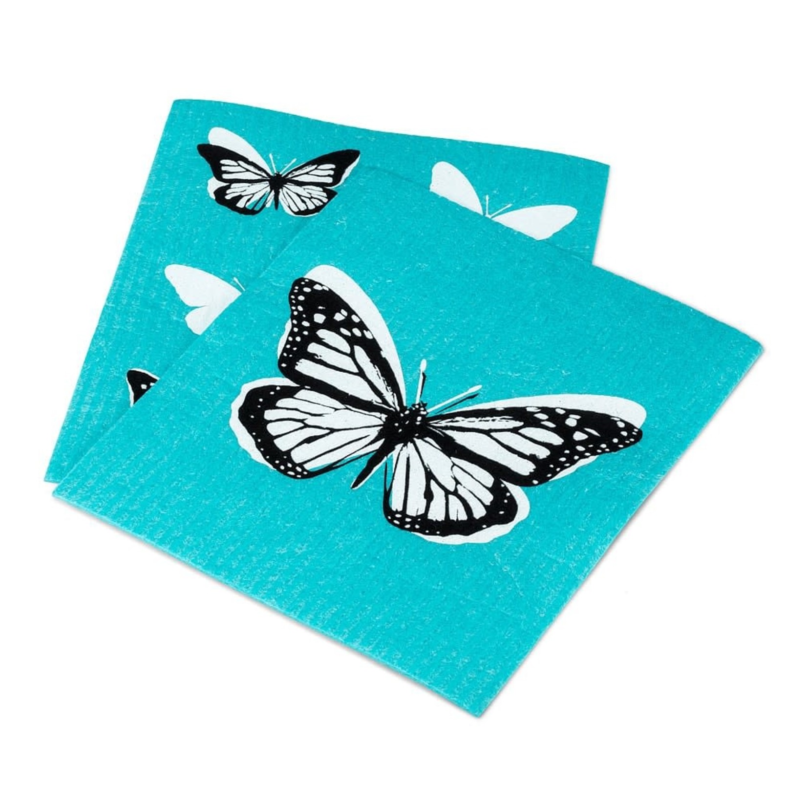 ABBOTT ABBOTT Butterfly Swedish Dishcloth S/2