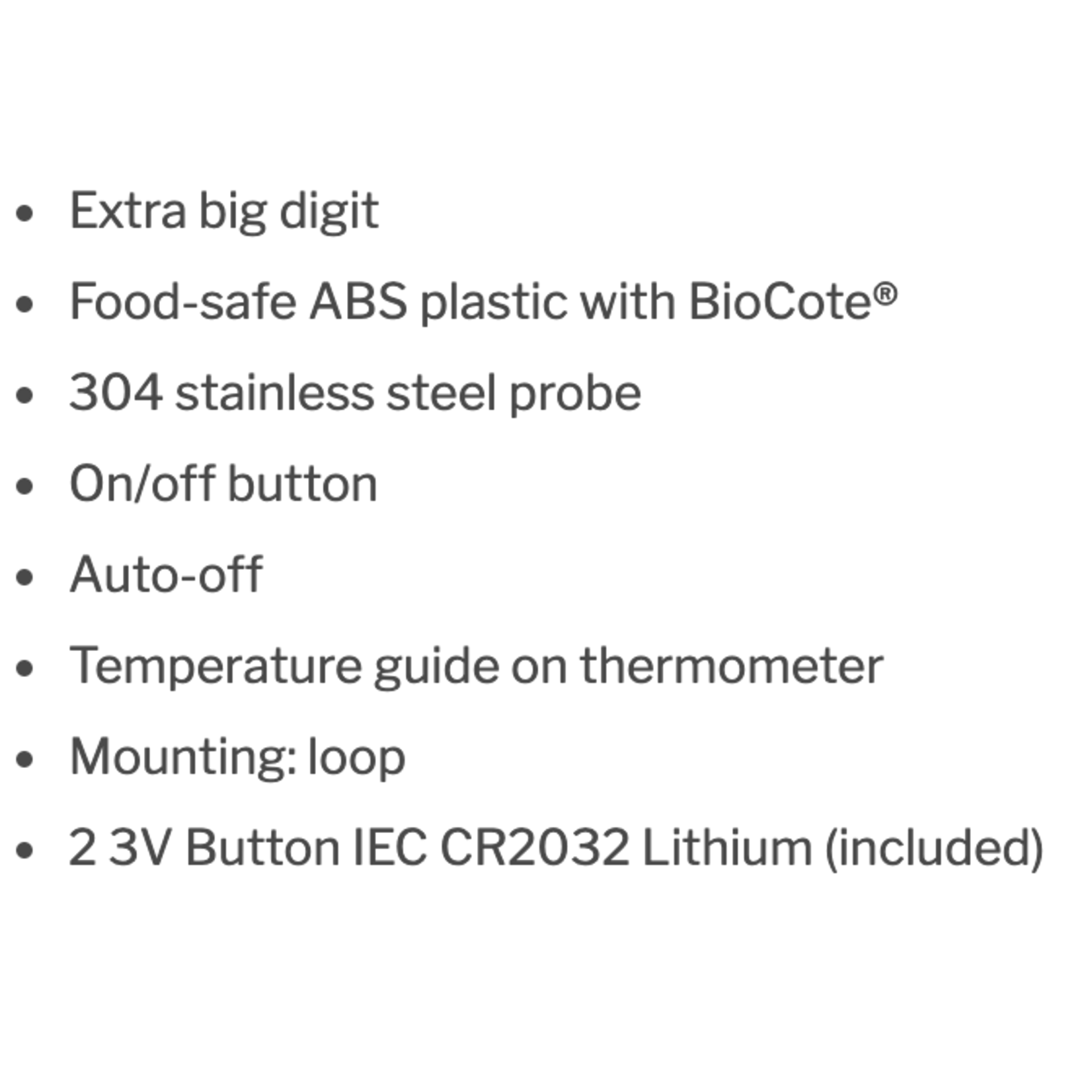 CDN ProAccurate Folding Thermocouple Thermometer - Red