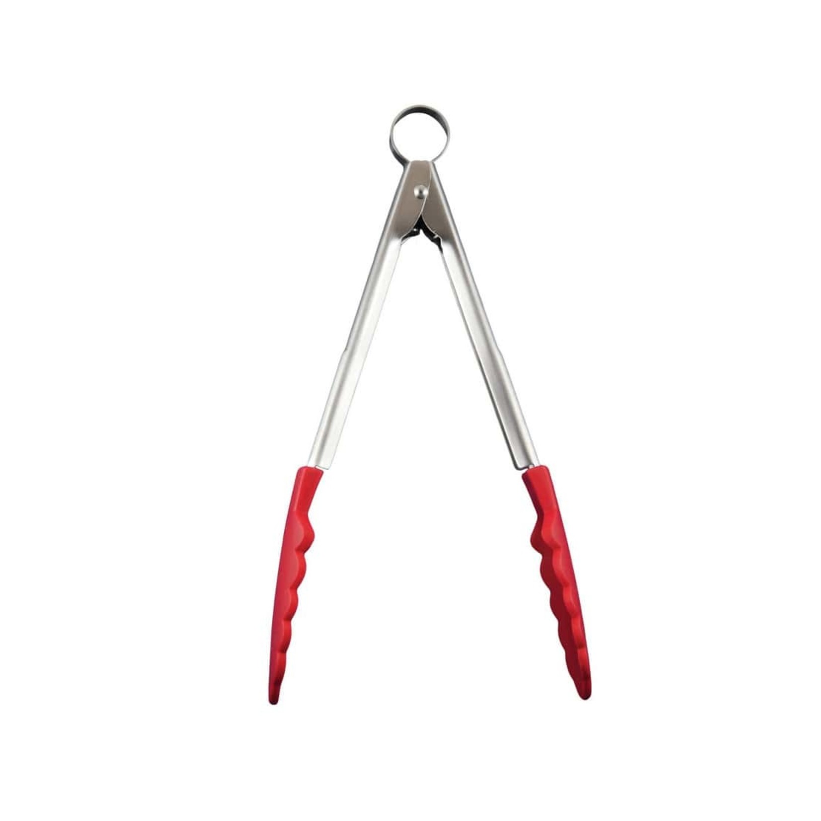 CUISIPRO CUISIPRO Silicone Tongs 9.5'' - Red