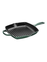 LE CREUSET LE CREUSET Square Skillet Grill 26cm - Artichoke DNR