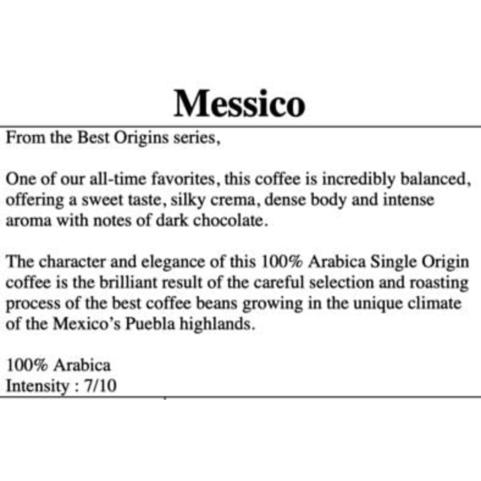 CAFFITALY CAFFITALY Messico 10pk - 7/10