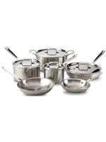ALL CLAD ALL CLAD D5 Brushed 10pc Set REG $1579.99