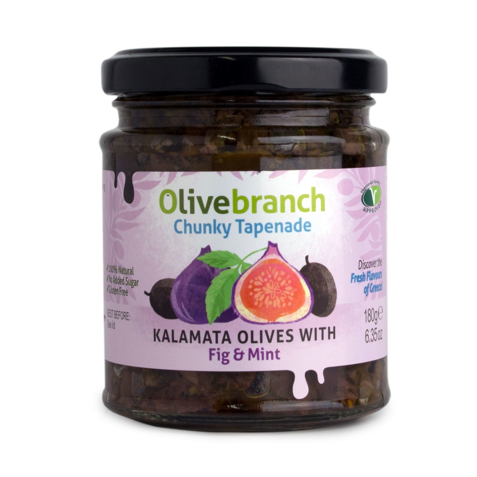 OLIVE BRANCH OLIVE BRANCH Kalamata Olives Tapenade with Fig & Mint 180g