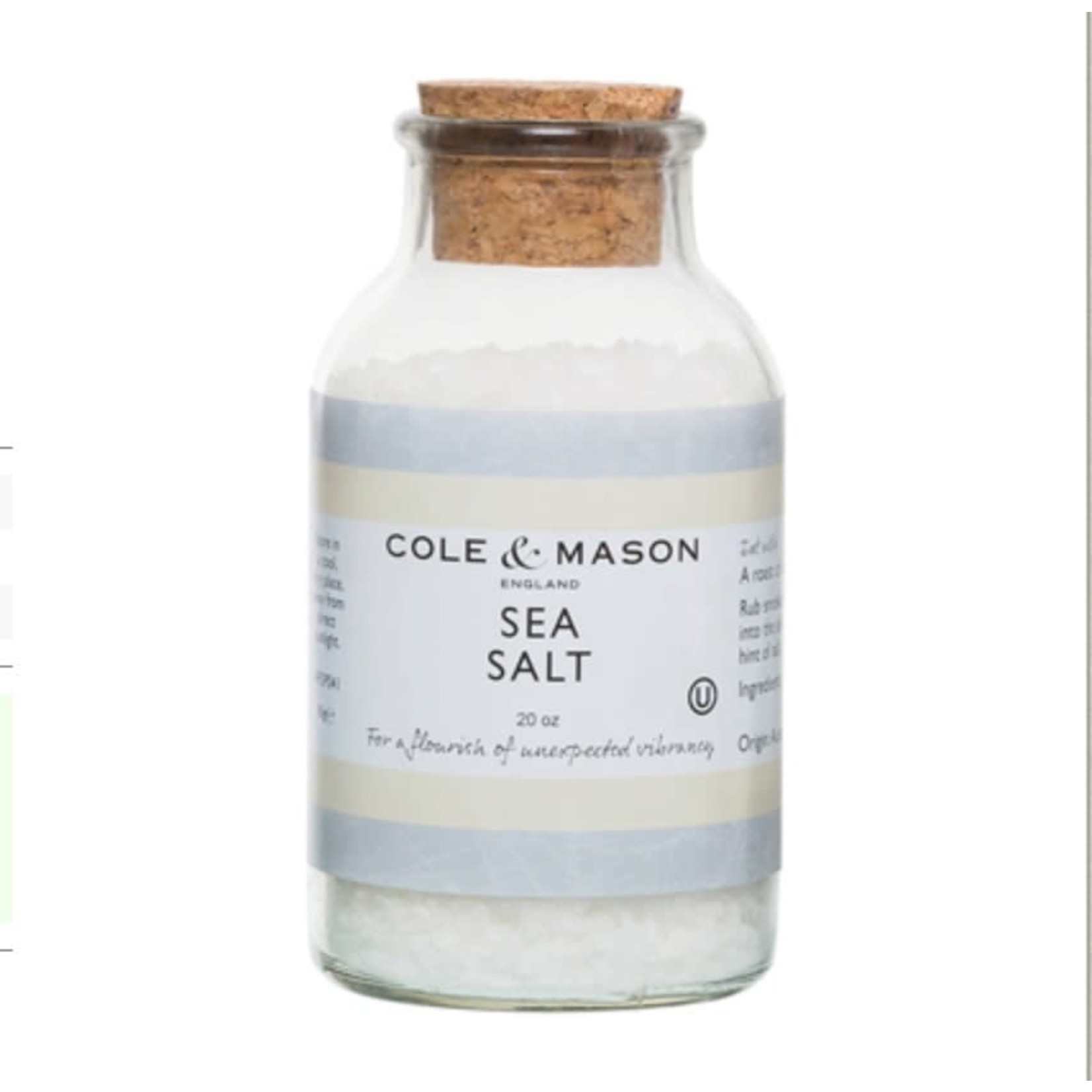 SWISSMAR COLE & MASON Sea Salt 20oz