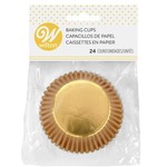 WILTON WILTON Foil Baking Cups 24pc - Gold
