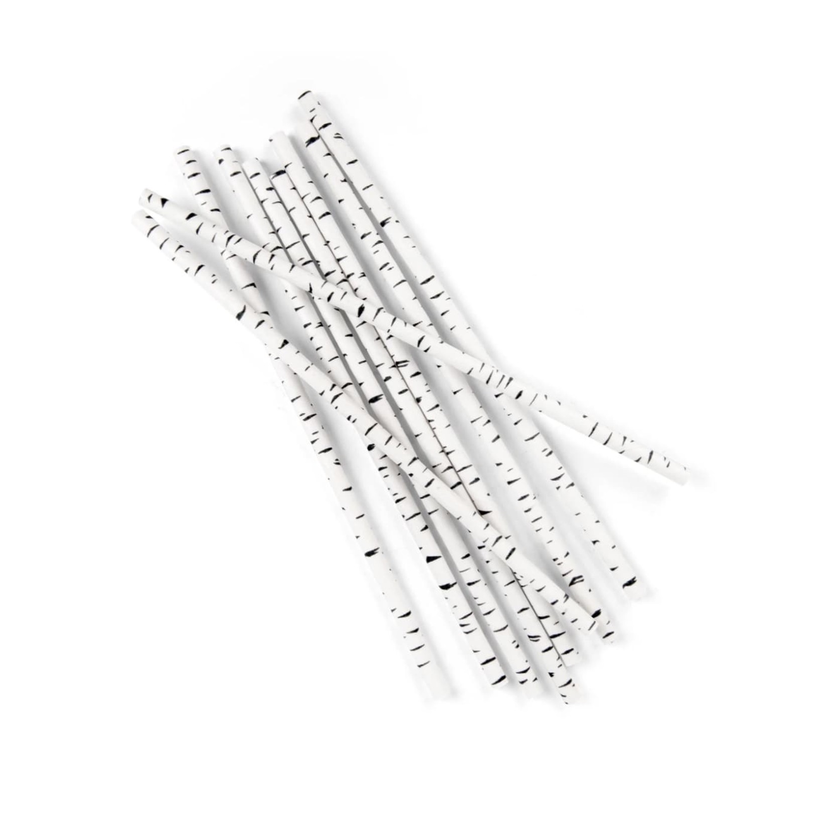 KIKKERLAND KIKKERLAND Paper Straws 144pc - Birch DNR