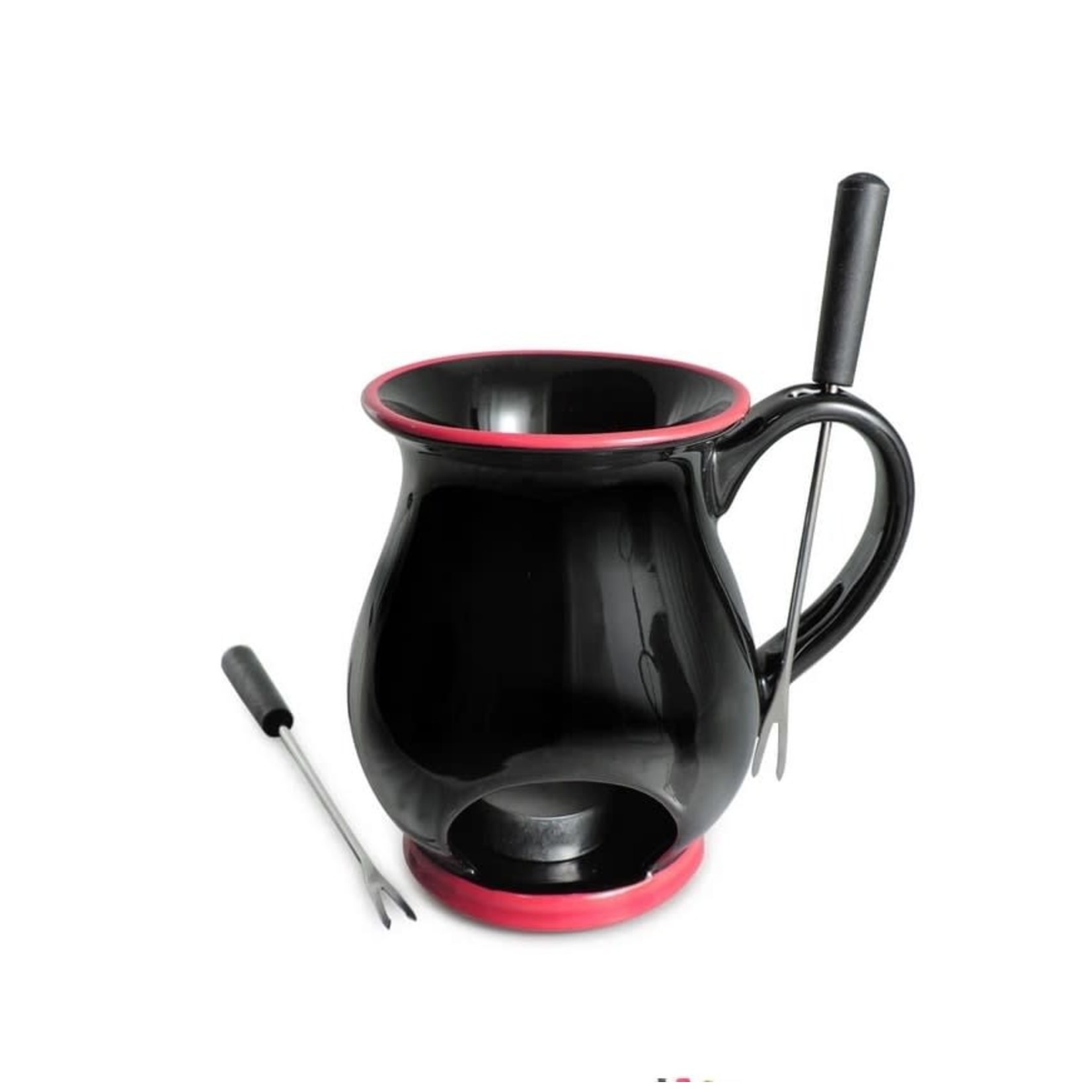 SWISSMAR SWISSMAR Indulge Chocolate Fondue Mug Set - Black