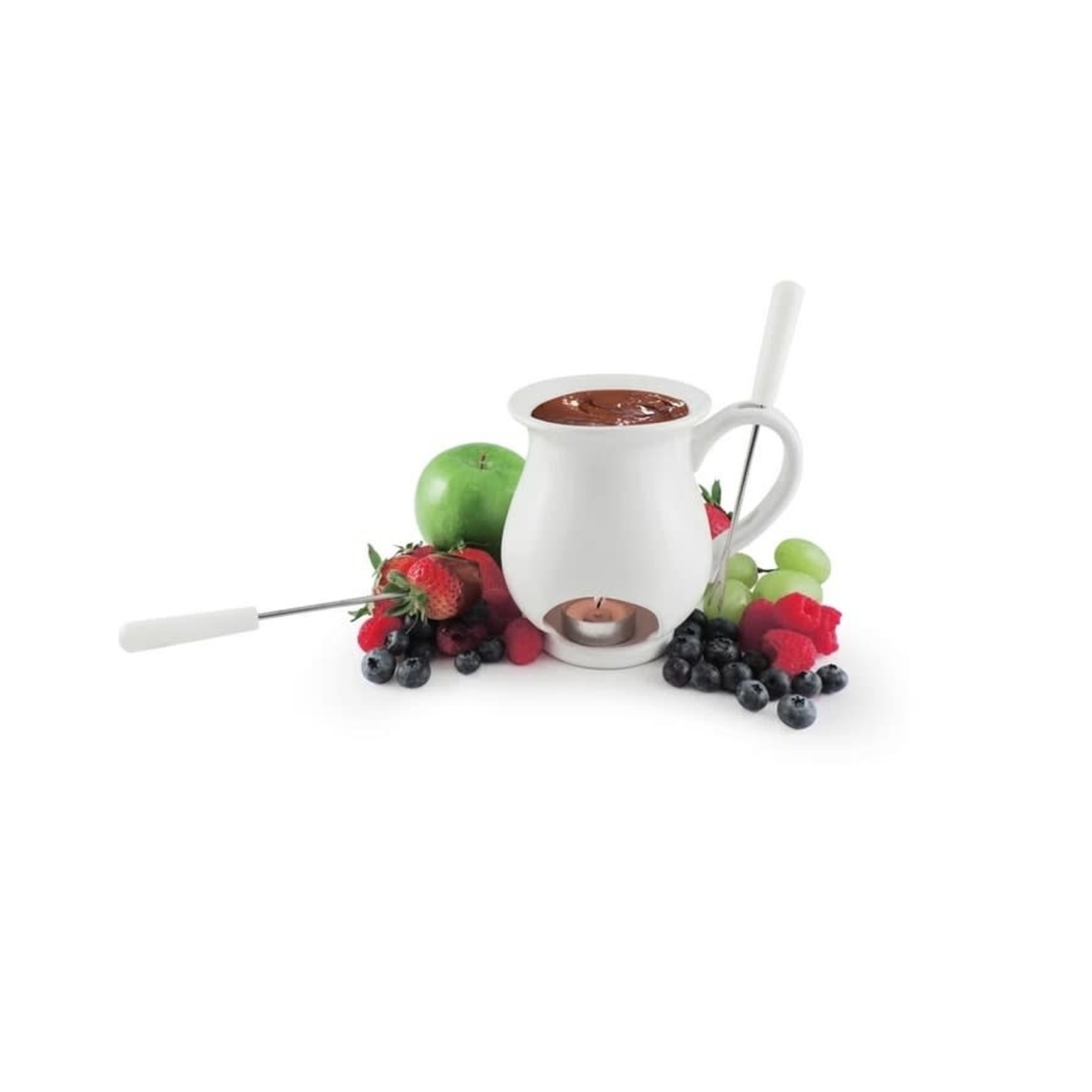 SWISSMAR SWISSMAR Indulge Chocolate Fondue Mug Set - White