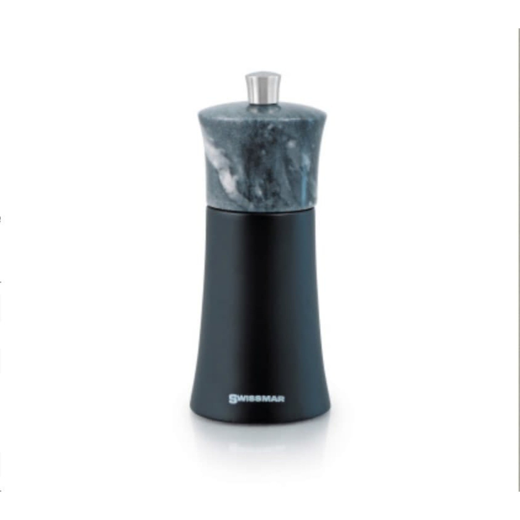 SWISSMAR SWISSMAR Torre Pepper Mill 15cm Black Matte/Granite