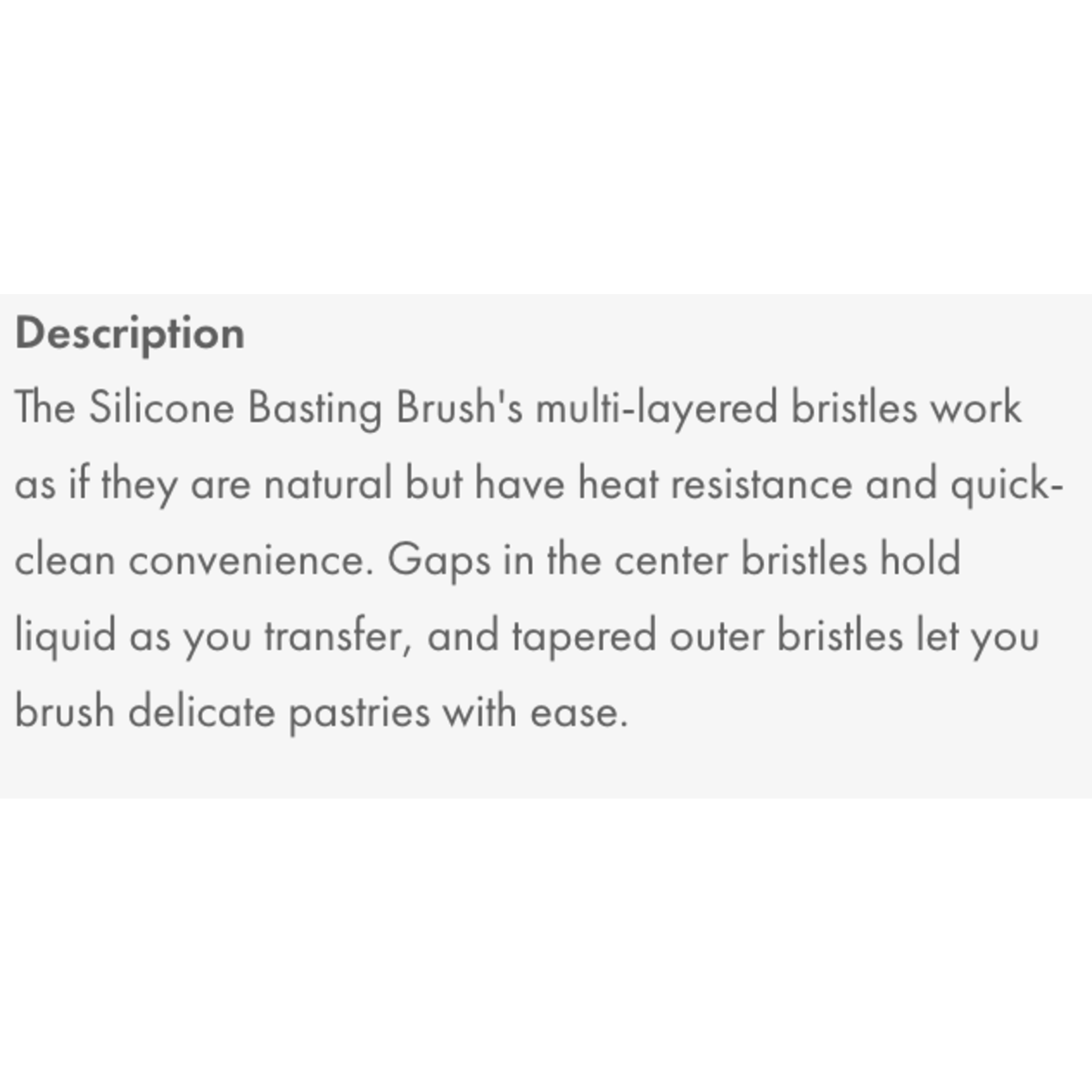 OXO OXO Pastry Brush Silicone