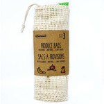 DANESCO DANESCO Cotton Mesh Bags S/3