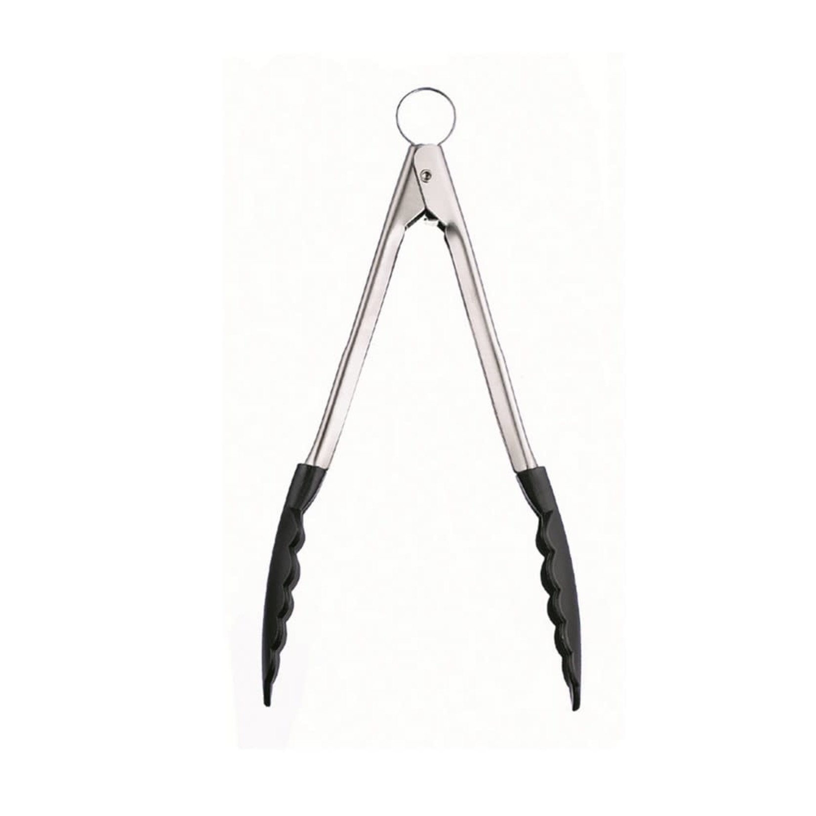 CUISIPRO CUISIPRO Silicone Tongs 9.5'' Black