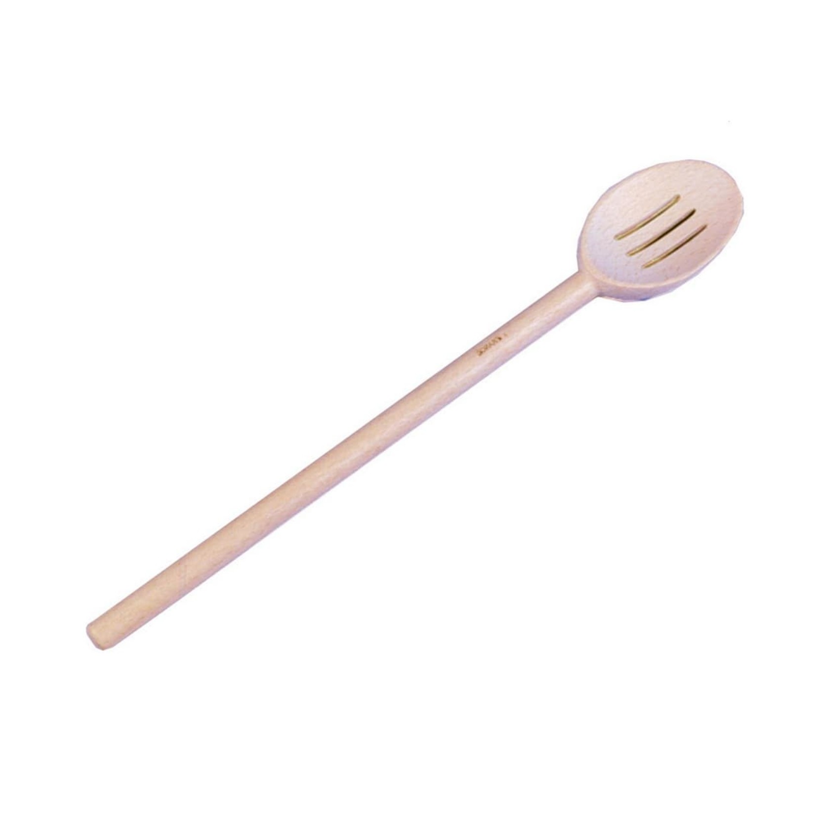 BROWNE BROWNE Deluxe Wooden Slotted Spoon 14"