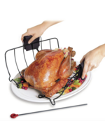 CUISIPRO CUISIPRO Roast & Serve Rack - Black