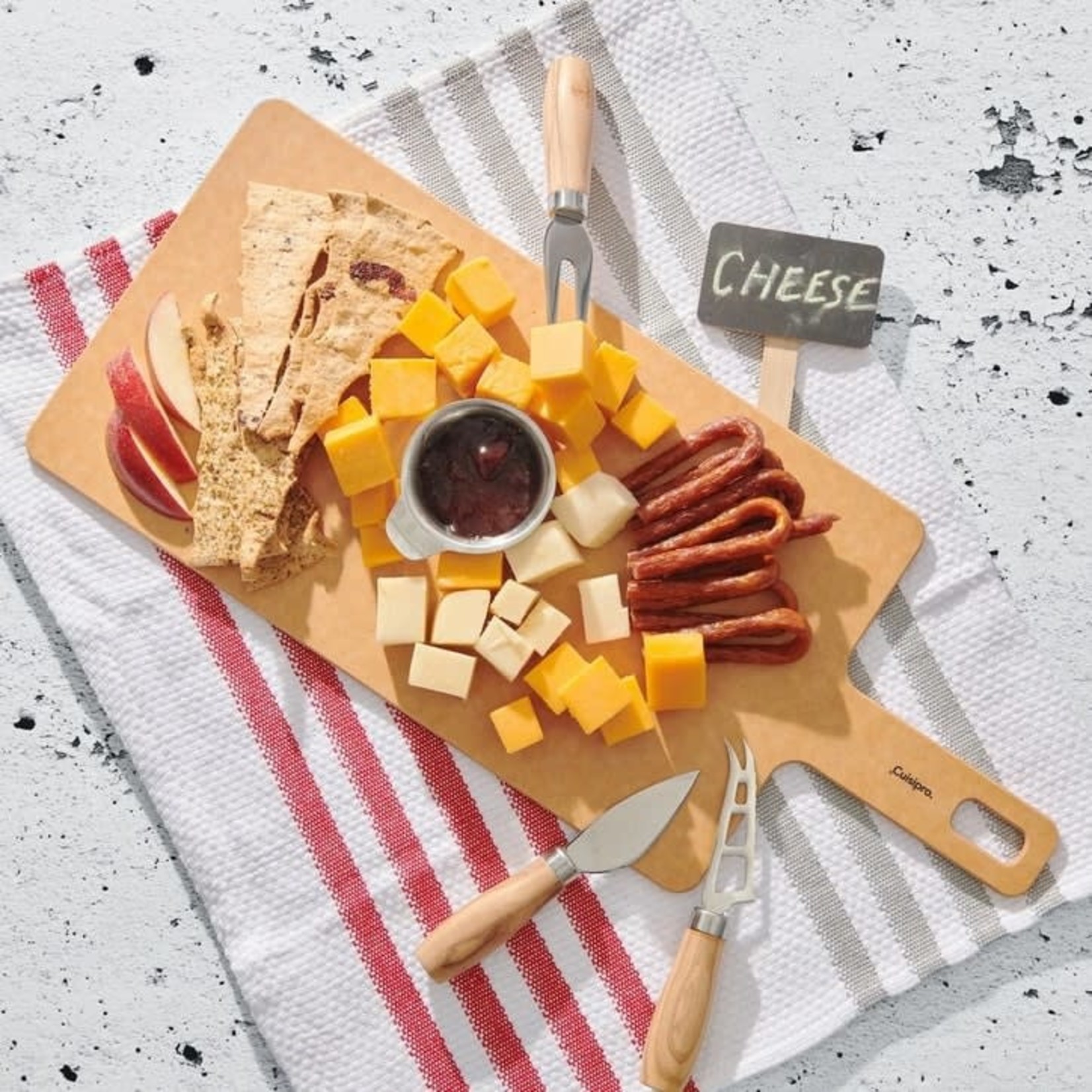 CUISIPRO CUISIPRO Fibre Wood Board w/Handle - 18x7.5" DNR