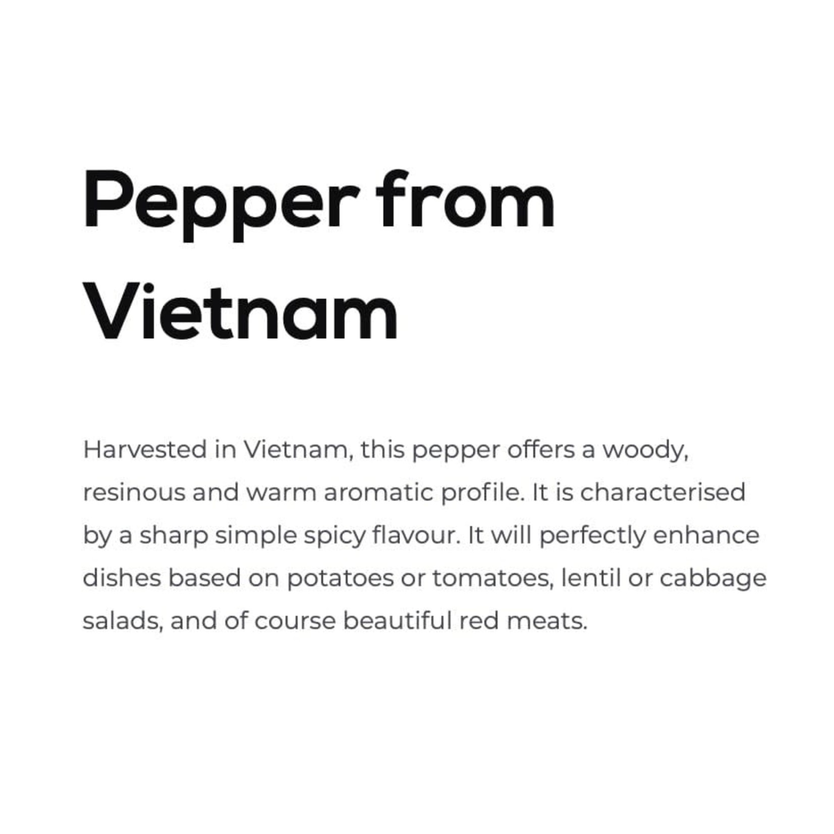 PEUGEOT PEUGEOT Vietnam Tan Hoi Black Pepper 70g DNR