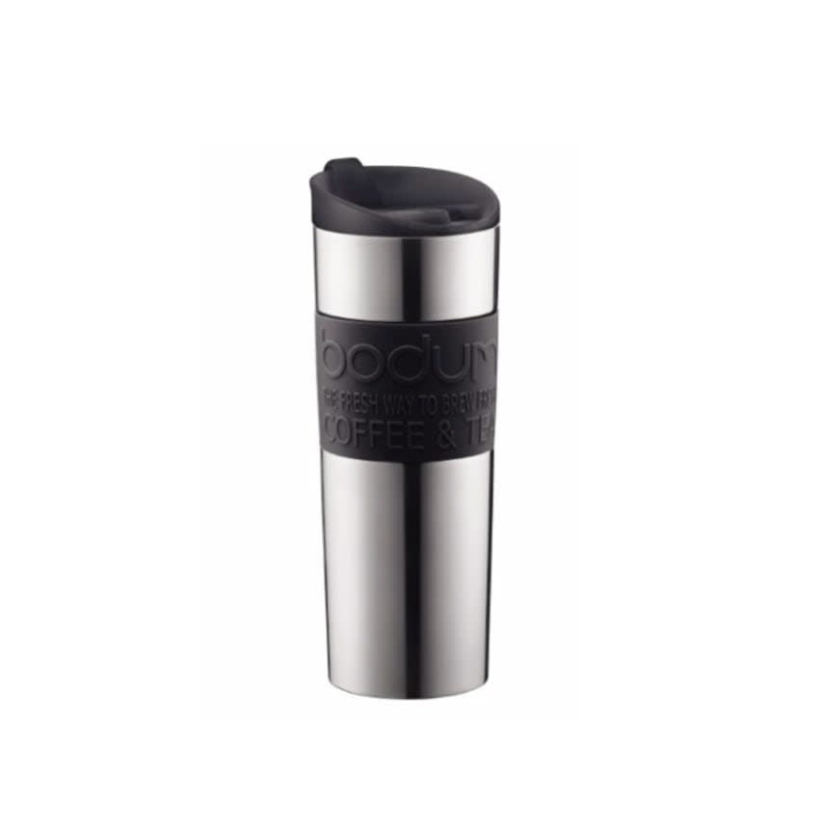 BODUM BODUM Large Travel Mug 15oz - Blk Stainless