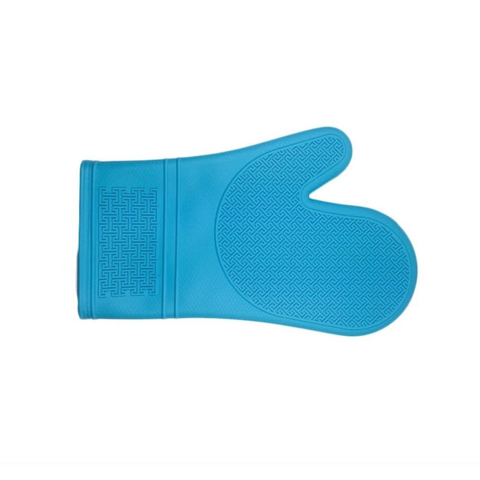 KITCHENBASICS KITCHENBASICS Silicone Oven Mitt 12” - Aqua