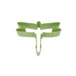 R&M INTERNATIONAL R&M Cookie Cutter Dragonfly  4” Mint Green