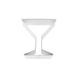 R&M INTERNATIONAL R&M  Cookie Cutter Martini Glass 4” DNR