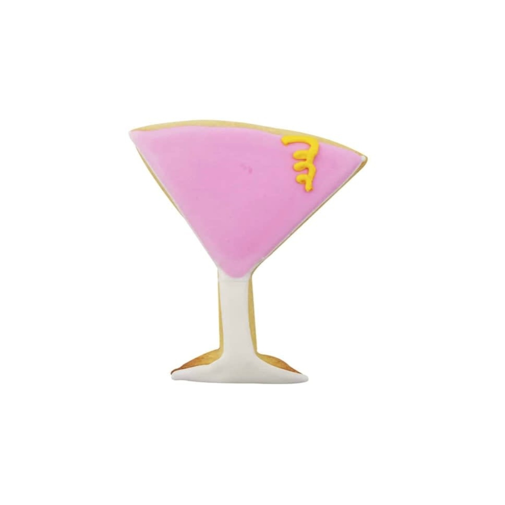 R&M INTERNATIONAL R&M  Cookie Cutter Martini Glass 4” DNR