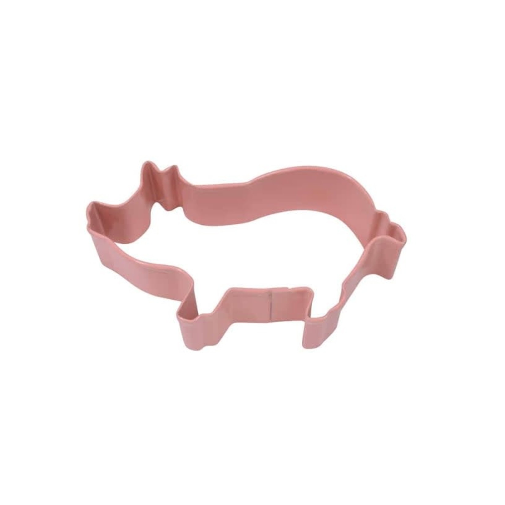 R&M INTERNATIONAL R&M  Cookie Cutter Pig 3.75”  Pink