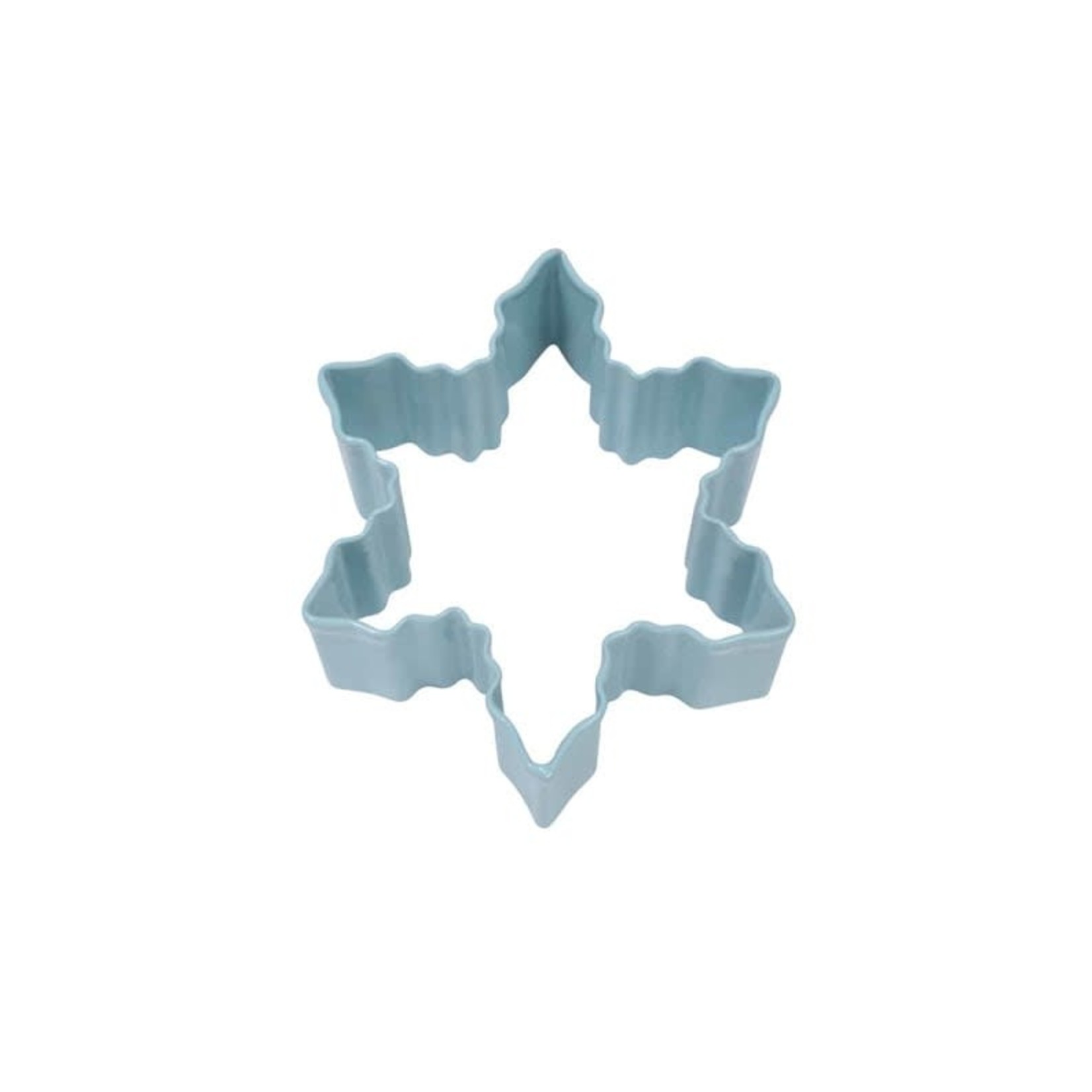 R&M INTERNATIONAL R&M  Cookie Cutter  Snowflake 3”  Blue