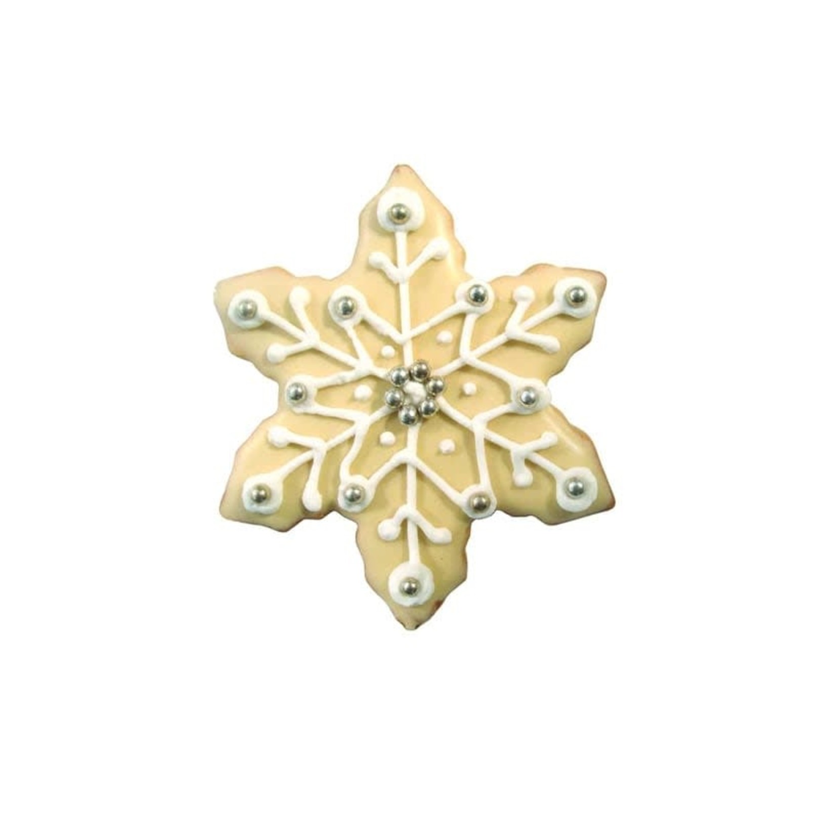 R&M INTERNATIONAL R&M  Cookie Cutter  Snowflake 3”  Blue