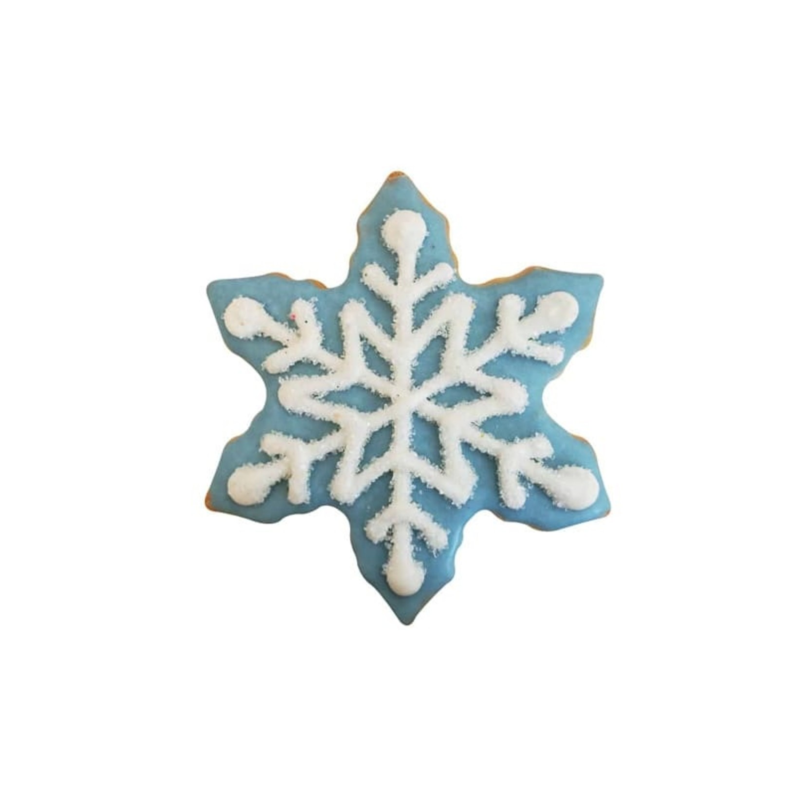 R&M INTERNATIONAL R&M  Cookie Cutter  Snowflake 3”  Blue