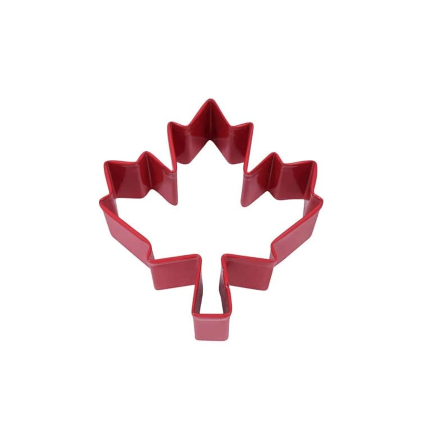 R&M INTERNATIONAL R&M Cookie Cutter Maple Leaf Canadian National 3” - Red