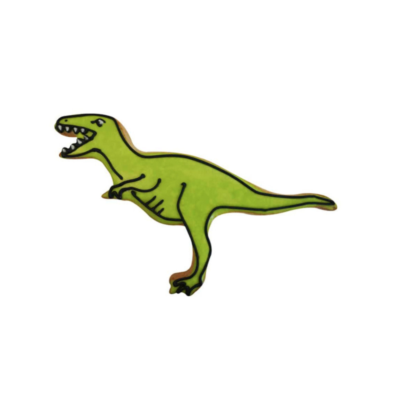 R&M INTERNATIONAL R&M Cookie Cutter Tyrannosaurus 6” Mint Green