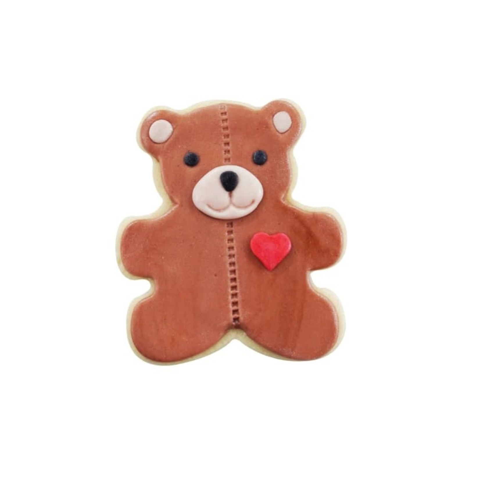 R&M INTERNATIONAL R&M Cookie Cutter Teddy Bear 3”  Brown