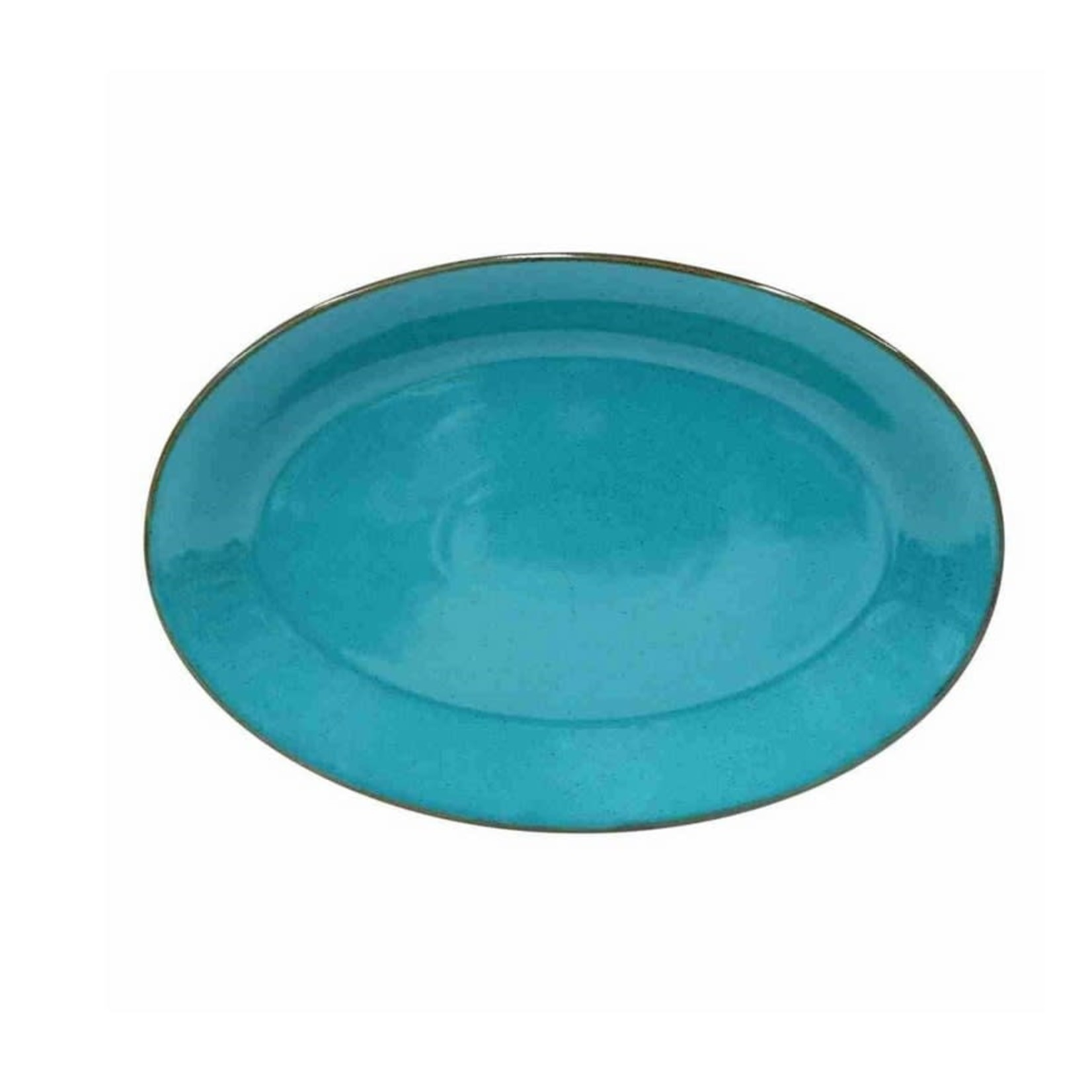 DAVID SHAW CASAFINA Sardegna Oval Platter - Blue