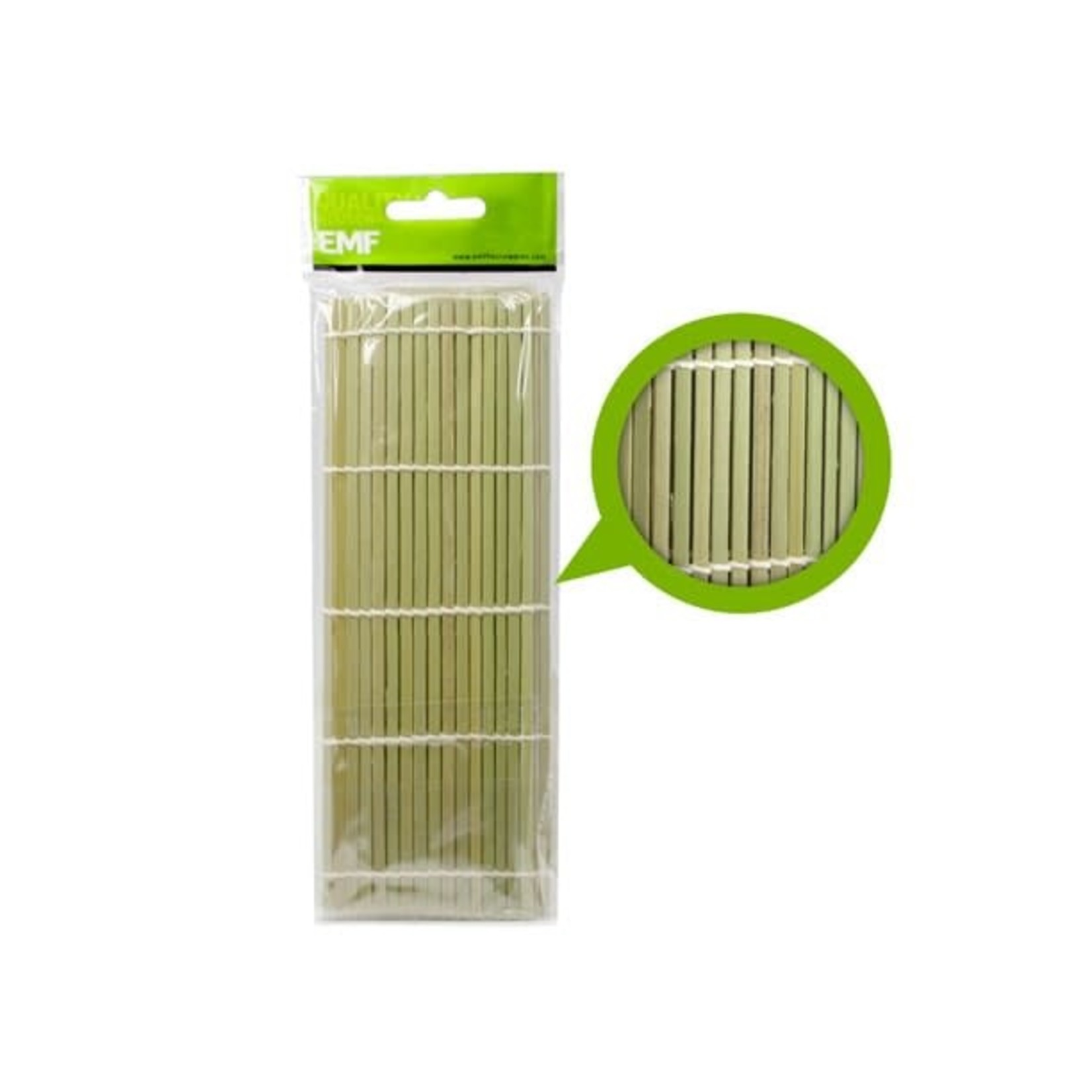 EMF EMF Flat Bamboo Sushi Mat 27x27cm